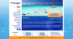 Desktop Screenshot of budgetcayman.com